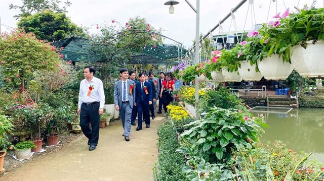 Lễ công bố bản Chiềng Thượng đạt chuẩn nông thôn mới, nông thôn mới kiểu mẫu