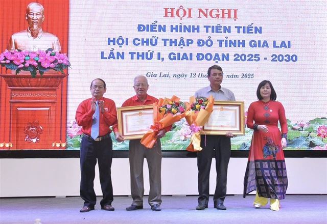 Hội nghị điển hình tiên tiến Hội Chữ thập đỏ Gia Lai lần thứ I, giai đoạn 2025-2030