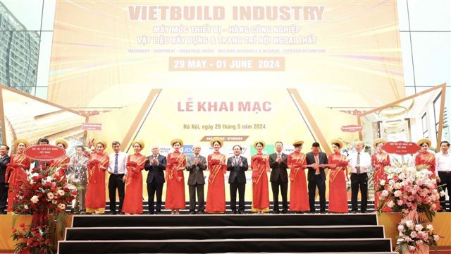Khai mạc Triển lãm Quốc tế VIETBUILD INDUSTRY 2024