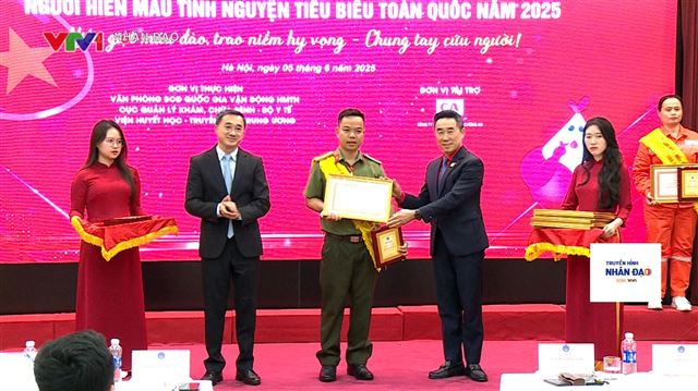 Hiến giọt máu đào, trao niềm hy vọng, lan tỏa mạnh mẽ thông điệp yêu thương, trách nhiệm với cộng đồng VTV1 Ngày 16.6.2025