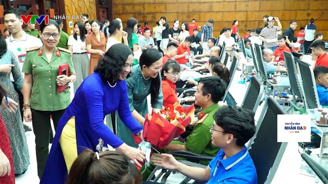 Dấu ấn phong trào Hiến máu tình nguyện năm 2024 VTV1 Ngày 13.1.2025