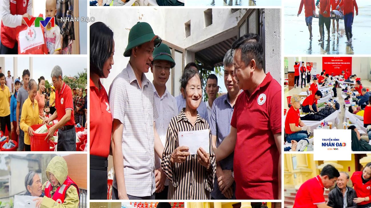 Phát huy tinh thần Thi đua yêu nước qua các phong trào nhân đạo Hội CTĐ Việt Nam VTV1 Ngày 17.11.2025