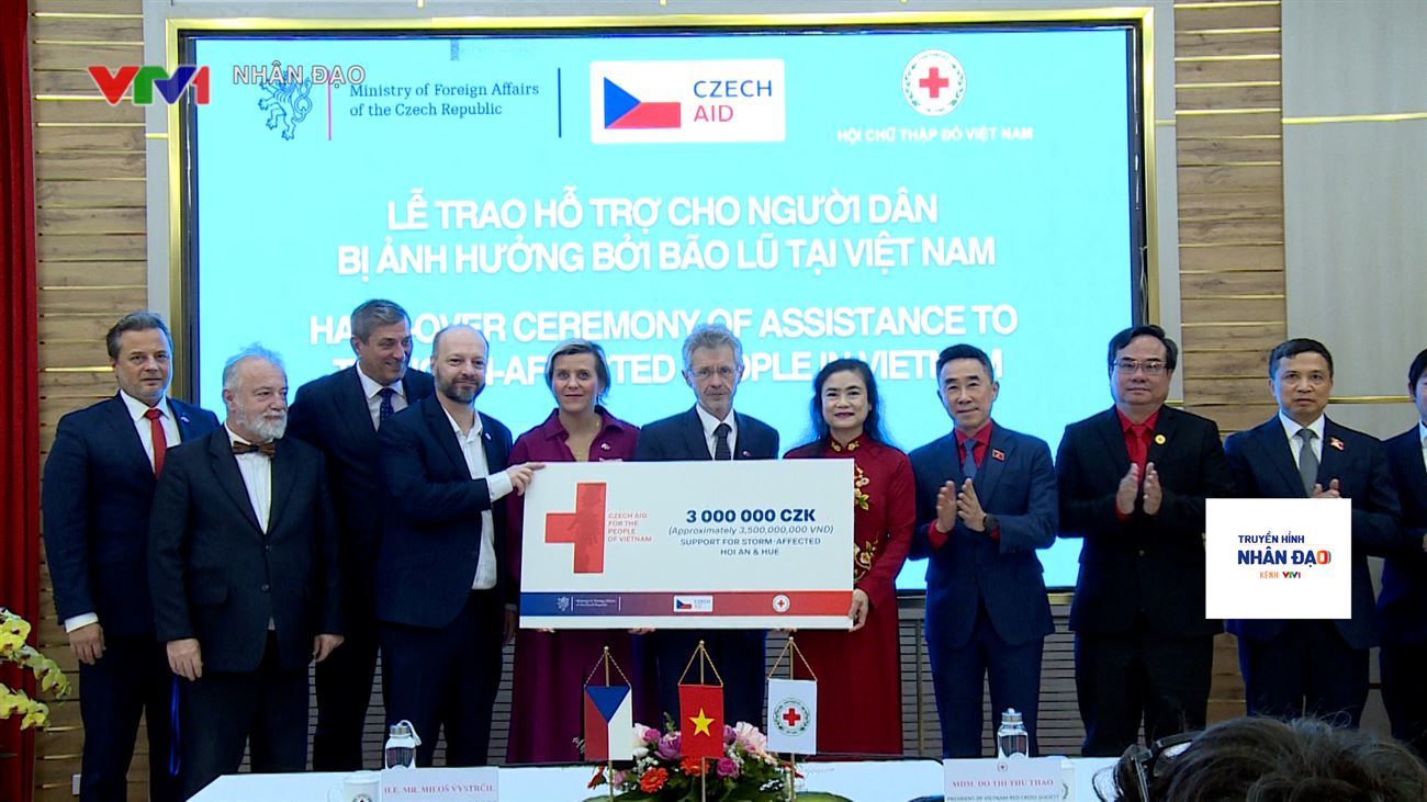 Đẩy mạnh hợp tác quốc tế, nâng cao năng lực hoạt động nhân đạo Hội CTĐ VTV1 Ngày 8.12.2025