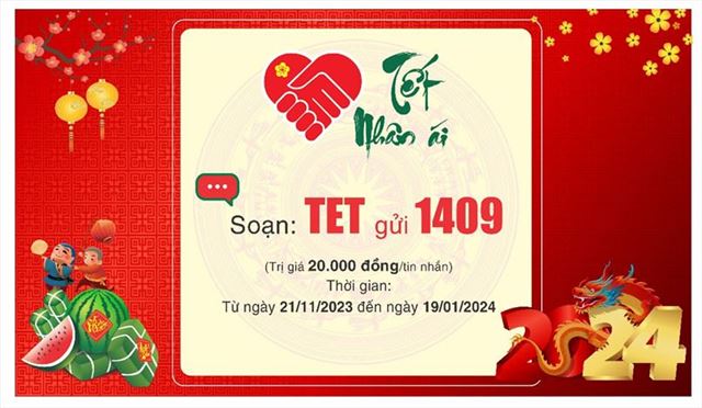 Trung ương Hội chữ thập đỏ Việt Nam triển khai phong trào “Tết Nhân ái” 2024