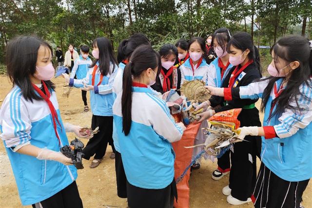 Chiến dịch “Nâng cao nhận thức cộng đồng về quản lý rác thải” tại Thái Nguyên