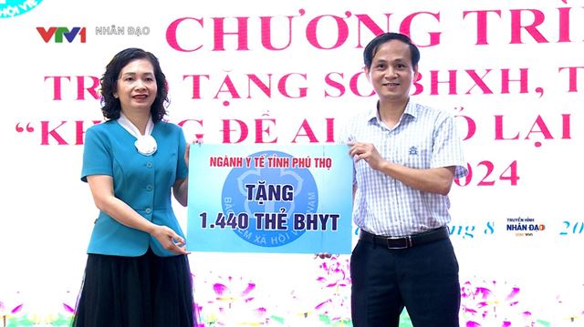 BHYT – người bạn đồng hành của mọi ngừoi dân VTV1 Ngày 12.08.2024