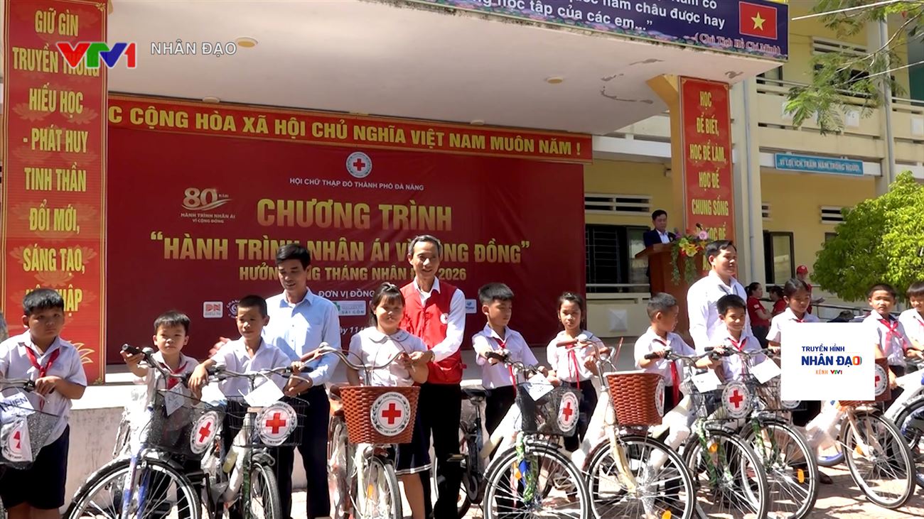 Các tổ chức, cá nhân tham gia, hưởng ứng Tháng Nhân đạo 2026 VTV1 Ngày 18.05.2026