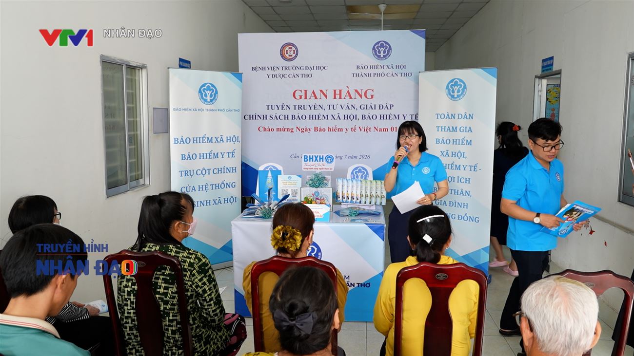 BHYT – điểm tựa cuộc sống của mọi người dân, minh chứng XH nhân văn, sẻ chia VTV1 6.7.2026