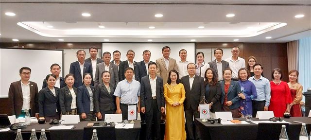 Hội nghị đánh giá hợp tác nhân đạo giữa Hội Chữ thập đỏ hai nước Việt – Lào