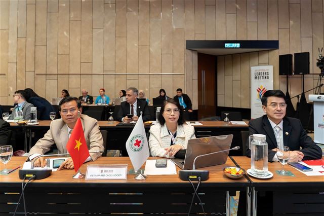 Hội nghị lãnh đạo Chữ thập đỏ khu vực: Cam kết hợp tác vì một Đông Nam Á an toàn, bền vững