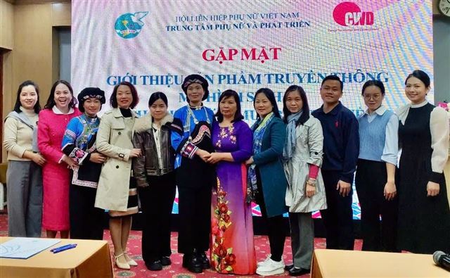 Truyền thông mô hình sinh kế cho phụ nữ bị mua bán trở về