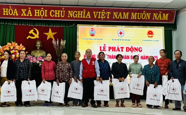 Bình Định: Lan tỏa nhân ái trong Tháng Nhân đạo 2025