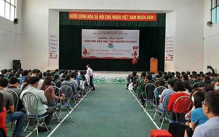 Kon Tum: Tiếp nhận trên 248 đơn vị máu