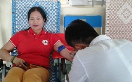 Nữ Chủ tịch Hội 95 lần hiến máu tình nguyện