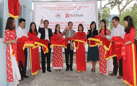 Khánh Hòa: Bàn giao căn nhà Chữ thập đỏ thứ 80