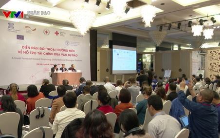 Hỗ trợ tài chính dựa vào dự báo giúp giảm thiểu thiên tai VTV1 ngày 11.11.2019