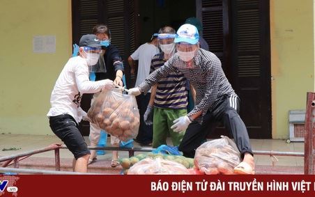 Ấm áp tình người trong tâm dịch Mão Điền