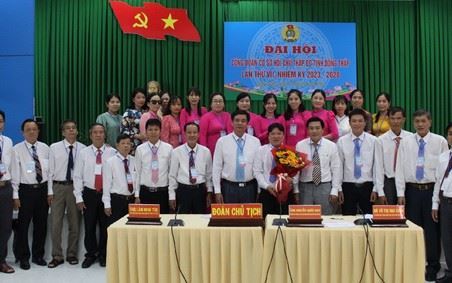 Đại hội Công đoàn cơ sở Hội Chữ thập đỏ tỉnh Đồng Tháp lần thứ VII, nhiệm kỳ 2023 – 2028