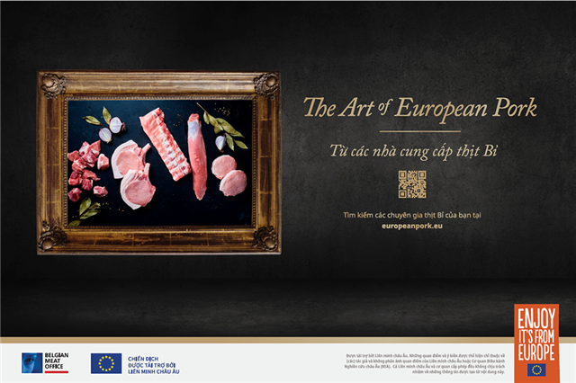 Bỉ tiếp tục chiến dịch quảng bá “The Art of European Pork” tại Việt Nam 