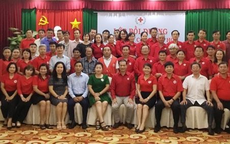 Bà Rịa - Vũng Tàu: Bồi dưỡng nghiệp vụ công tác Hội Chữ thập đỏ năm 2020