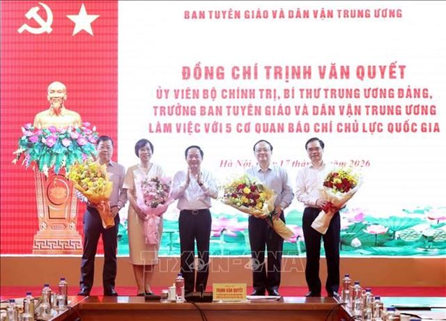 Năm cơ quan báo chí chủ lực quốc gia phải dẫn dắt dòng chủ lưu thông tin