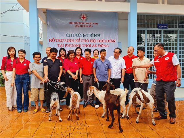 Tổng trị giá các hoạt động nhân đạo Cụm thi đua số 1 đạt trên 1.000 tỷ đồng