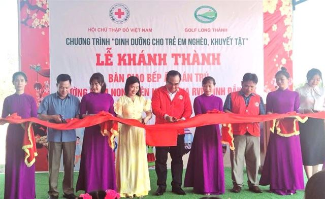 Đắk Lắk: Khánh thành, bàn giao bếp ăn bán trú tại Trường Mầm non Thiên Nga, xã Ia Rvê