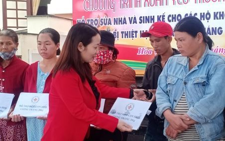 Đà Nẵng: Chương trình Xuân yêu thương hỗ trợ người dân thiệt hại do thiên tai