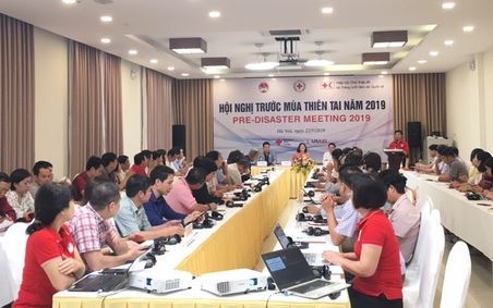 Hội Chữ thập đỏ Việt Nam sẵn sàng ứng phó với mùa mưa bão 2019 VTV1 03.06. 2019