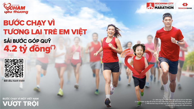 Công bố bộ vật phẩm Giải Marathon Quốc tế Thành phố Hồ Chí Minh Techcombank Mùa thứ 8