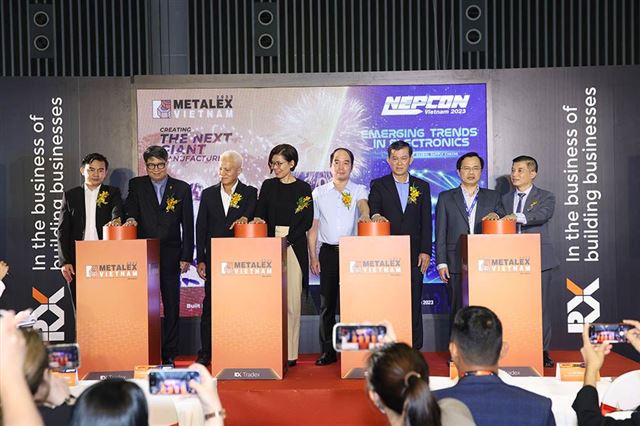 Khai mạc triển lãm điện tử quốc tế NEPCON Việt Nam 2023 tại Thành phố Hồ Chí Minh