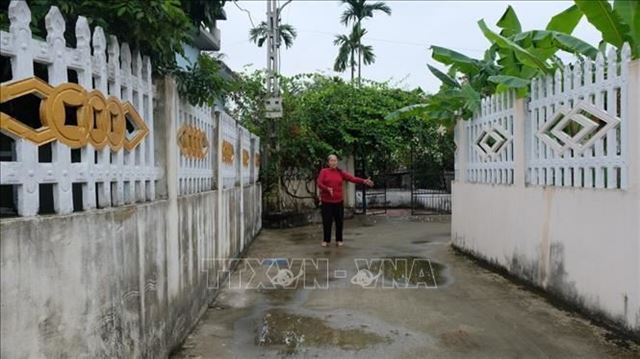 Lan toả phong trào hiến đất làm đường xây dựng nông thôn mới