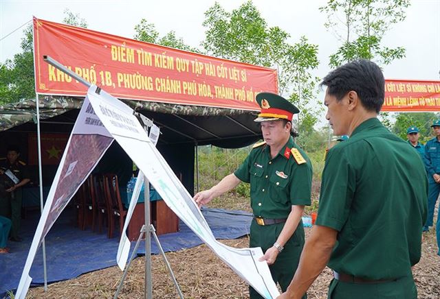 Bộ Tư lệnh TP Hồ Chí Minh tìm kiếm, quy tập hài cốt liệt sĩ giai đoạn 2