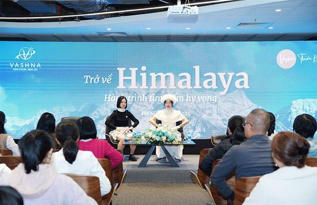 Vashna Thiên Kim – Hành trình Himalaya và hồi chuông cảnh tỉnh về biến đổi khí hậu