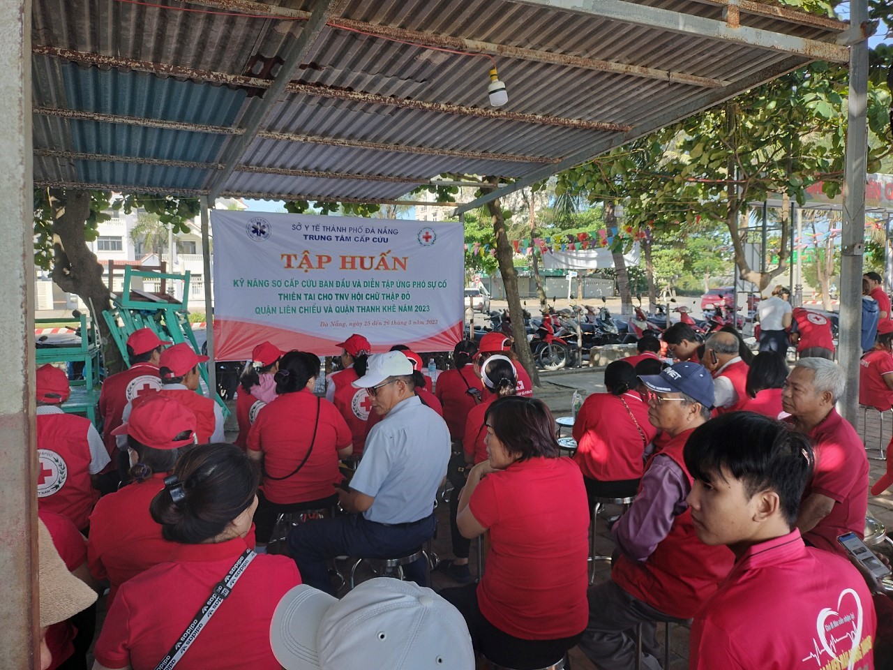Đà Nẵng: Tổ chức Tập huấn Sơ cấp cứu và diễn tập phòng ngừa ứng phó thảm họa