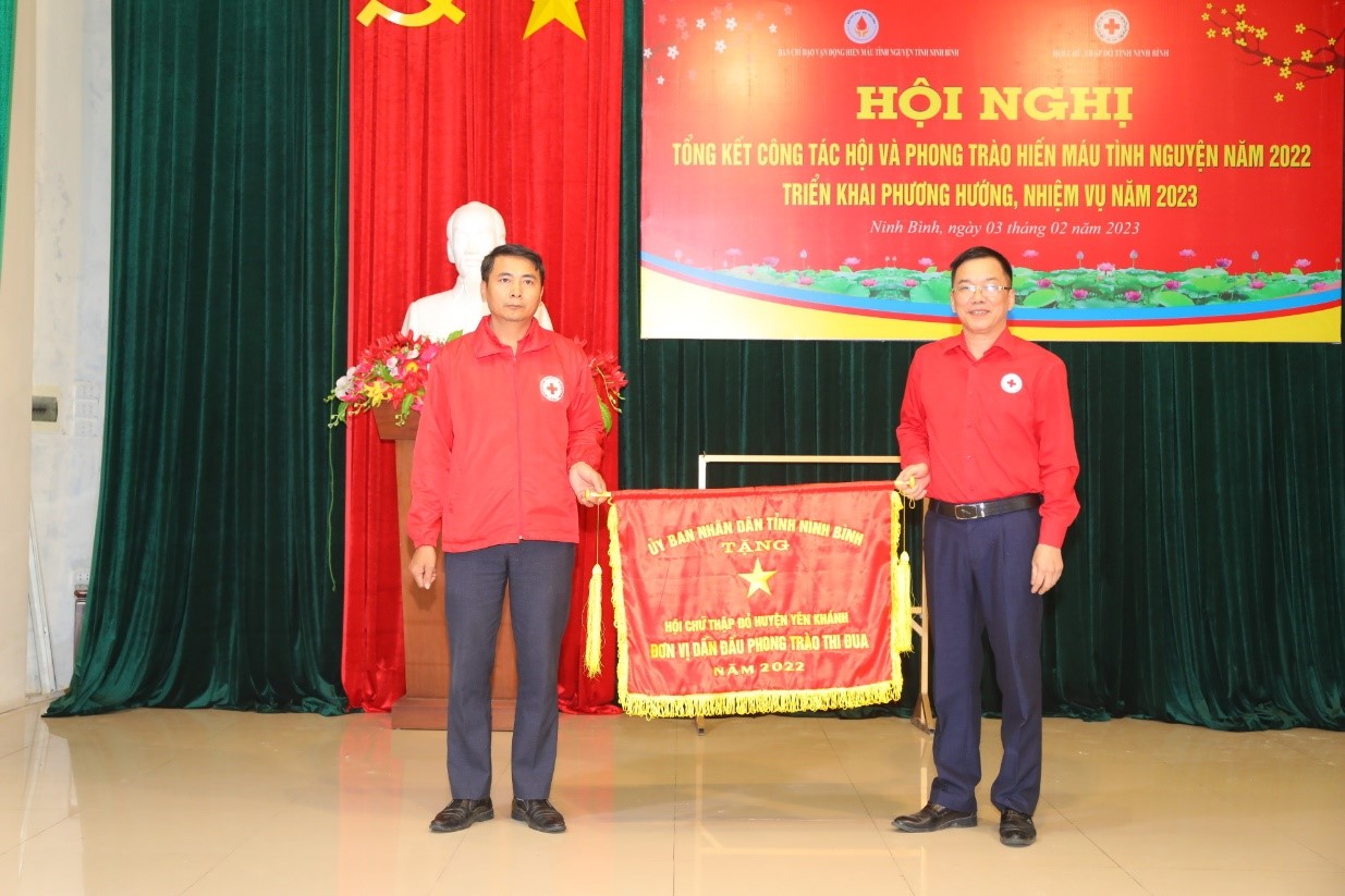Ninh Bình: tổng kết công tác Hội và Phong trào hiến máu tình nguyện năm 2022