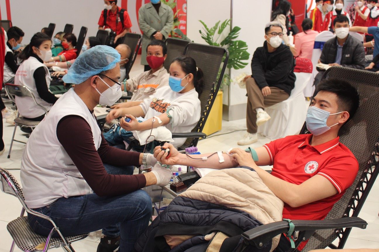 Thái Nguyên: Phát động Chiến dịch vận động hiến máu tình nguyện dịp Tết và Lễ hội Xuân hồng năm 2022