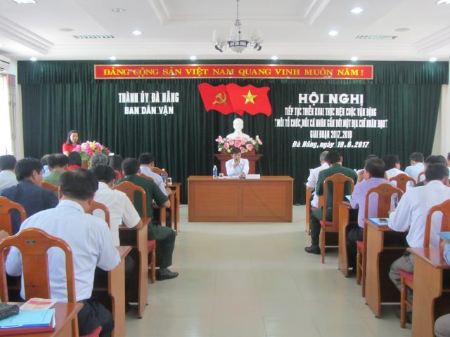 Hội nghị tiếp tục triển khai thực hiện Cuộc vận động “Mỗi tổ chức, mỗi cá nhân gắn với một địa chỉ nhân đạo” giai đoạn 2017-2018