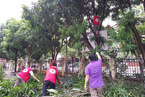 Trung ương Hội Chữ thập đỏ Việt Nam chuẩn bị sẵn sàng 1 tỷ đồng và hàng hóa thiết yếu ứng phó bão số 10