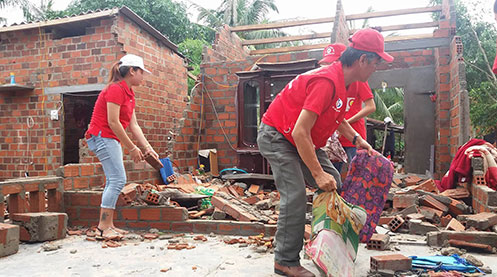 Trung ương Hội Chữ thập đỏ Việt Nam kêu gọi ủng hộ đồng bào bị ảnh hưởng bão số 12