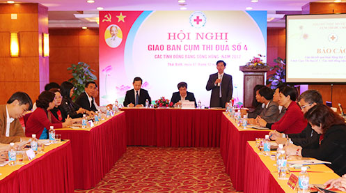 Hội nghị giao ban cụm thi đua số 4 các tỉnh đồng bằng sông Hồng