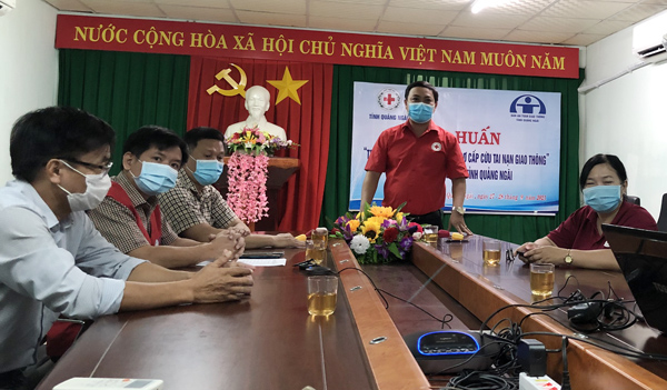 Quảng Ngãi: Trang bị kiến thức và kỹ năng sơ cấp cứu tai nạn giao thông