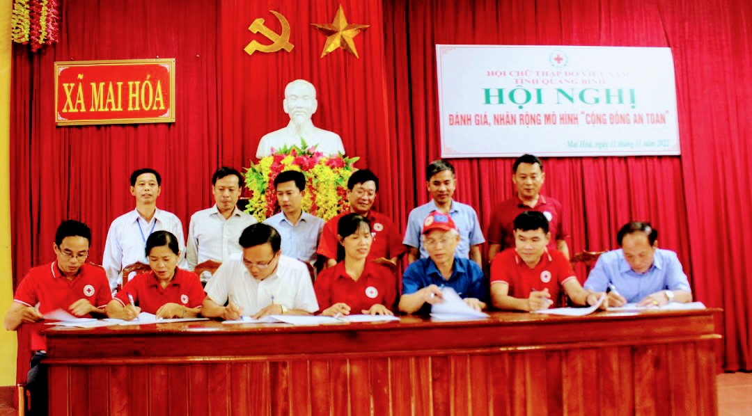 Quảng Bình: Tiếp tục duy trì và nhân rộng mô hình “Cộng đồng an toàn”