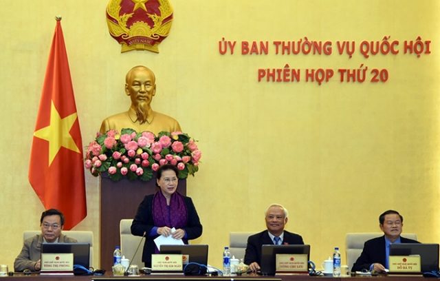 Khai mạc phiên họp thứ 20 của Ủy ban Thường vụ Quốc hội