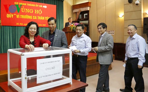 Hà Nội phát động quyên góp ủng hộ Quỹ “Vì Trường Sa thân yêu”