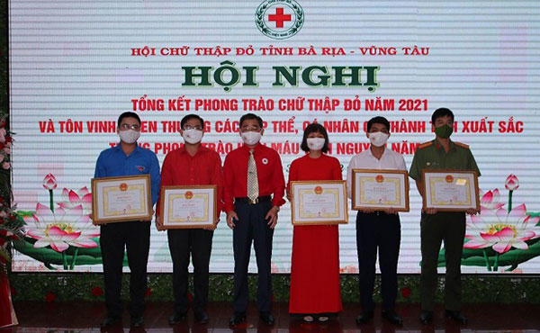 Bà Rịa – Vũng Tàu: Năm 2021, gần 42 tỷ đồng trợ giúp các hoạt động phong trào Chữ thập đỏ