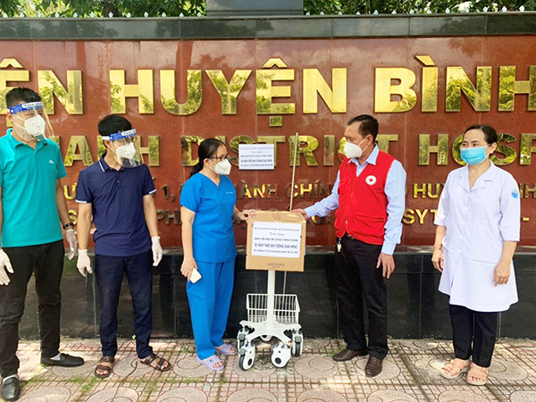 Chữ thập đỏ TP. Hồ Chí Minh - Hậu phương vững chắc trong công tác vận động hỗ trợ lực lượng tuyến đầu chống dịch