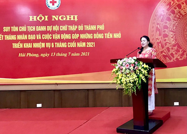 Hải Phòng: Tổng kết Tháng Nhân đạo và cuộc vận động