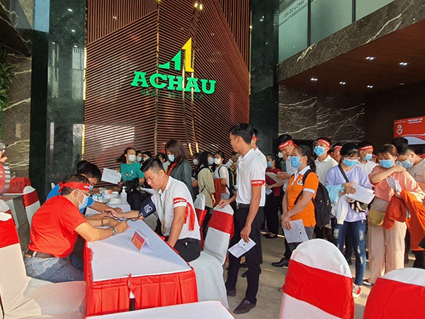 Bình Dương: Chương trình hiến máu Chủ nhật đỏ tiếp nhận gần 300 đơn vị máu