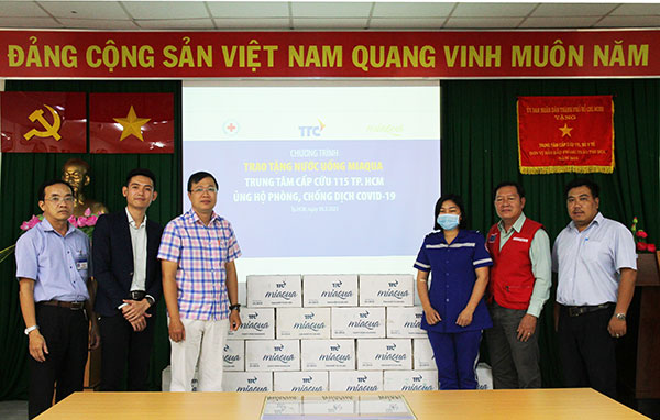 Cơ quan đại diện phía Nam thăm, tặng quà cán bộ làm công tác phòng chống dịch Covid - 19